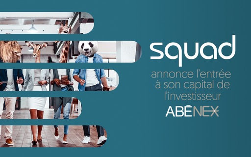 Squad, a specialist in cybersecurity and DevOps, announces Abénex's acquisition of a stake in the company cover