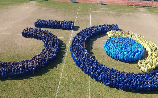 Squad participates in Sophia Antipolis' 50th anniversary cover