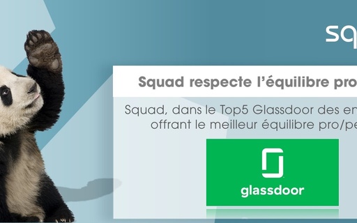 Squad recognized as a great place to work! cover