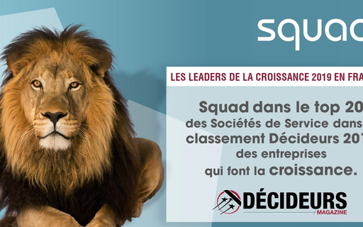 Squad in the Top 20 Service Companies Driving Growth cover